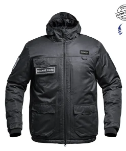 Blouson Hardshell SÉCU-ONE WF 150 flap Sécurité Privée Noir - Ref 01.203060