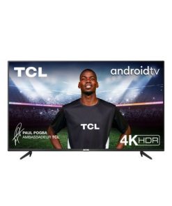 TCL TV 4K UHD Smart Led – 50&Prime; – Wifi Bluetooth – Noir