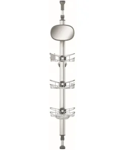 Artika - Étagère de douche extensible avec 1 miroir - Neptune