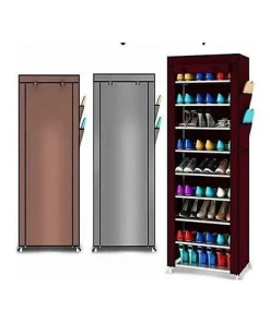 Armoire à Chaussures Démontable 1 Battant Et 9 Niveaux