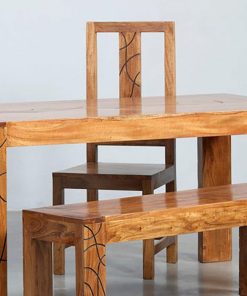 Chaise en Bois de Manguier