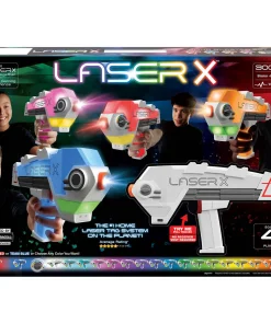 NSI - Ensemble de quatre pistolets Laser X Révolution
