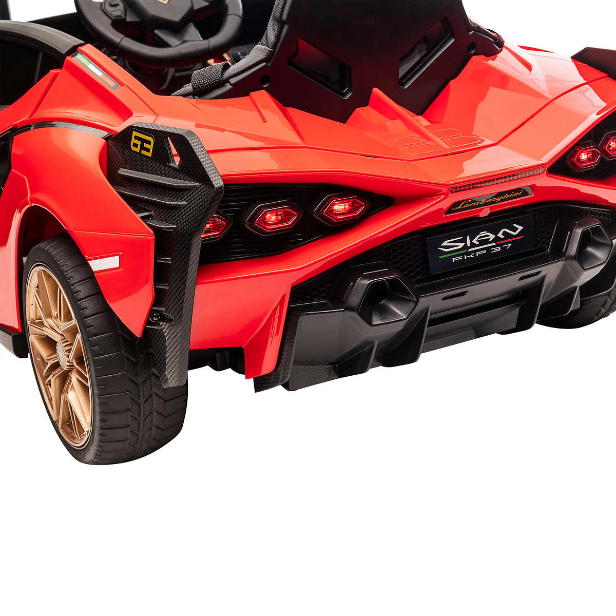 Voiture pour enfant - Lamborghini 12V Ride On - Image 6