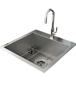 Artika - Évier simple Dante 20,5 x 20,5 po