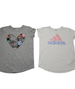 Adidas - Chandail à manches courtes, paquet de 2