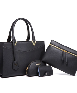 Sac à main Dame Noir 4 en 1