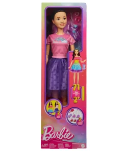 Barbie - Poupée de 28 po avec accessoires de mode