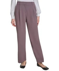 DKNY - Pantalon habillé à jambe large