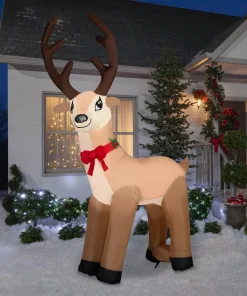 Reine de Noël gonflable de 3,5 m