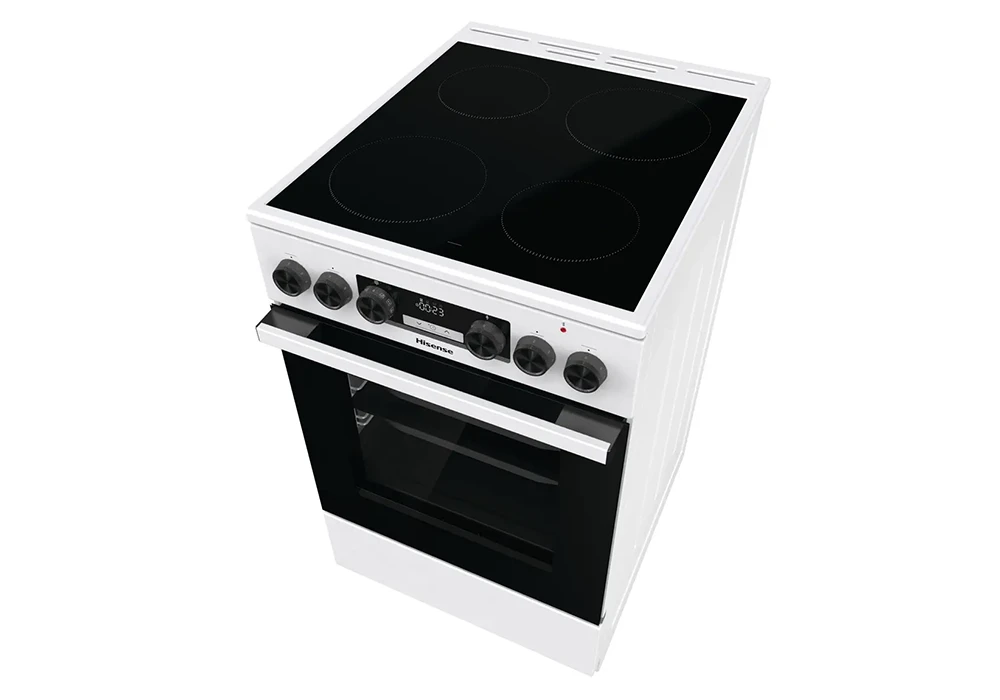 Cuisinière Vitrocéramique 50x60cm Hisense (HEC5C60WD) - Image 2