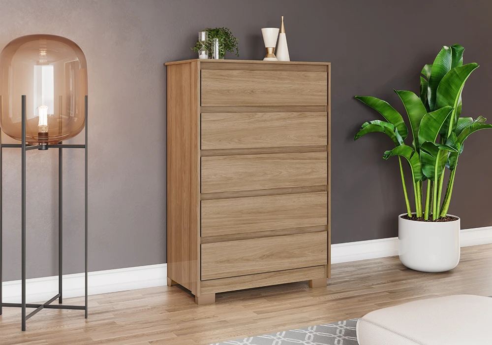 Commode 5 Tiroirs Shinny