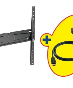 Pack Support Mural + Câble HDMI Pack VESA 400 FIXE Meliconi (920022)