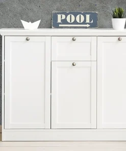 Bahut Bas 3 Portes 1 Tiroir (Collection Landwood)