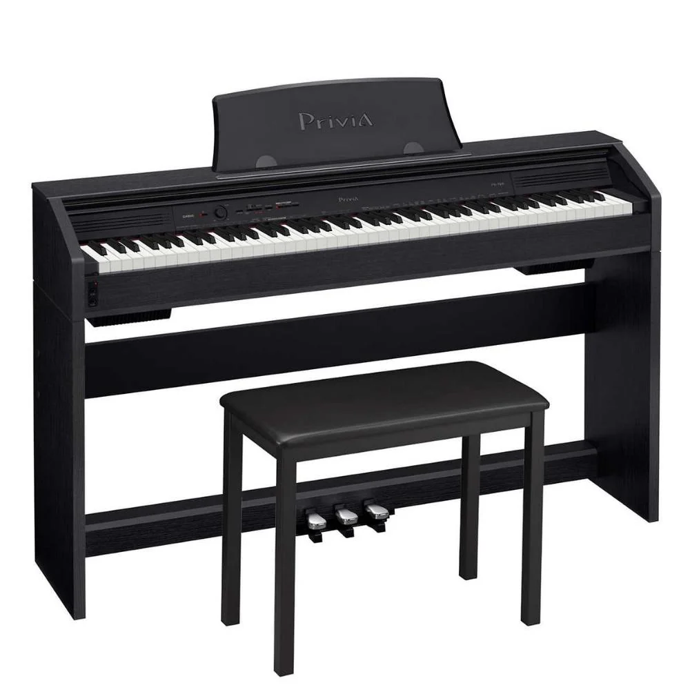Casio – Piano numérique PX-760BK avec banc - Image 3