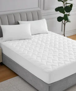 Stearns & Foster - Couvre-matelas en tricot de refroidissement en Tencel