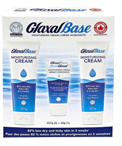 Glaxal Base - Crème Hydratante Lot de 2 x 227 g + 50 g