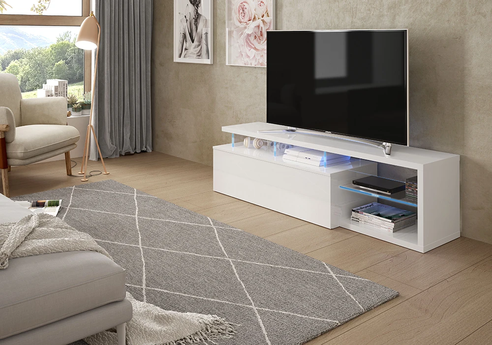 Meuble TV LED Blue - Image 2