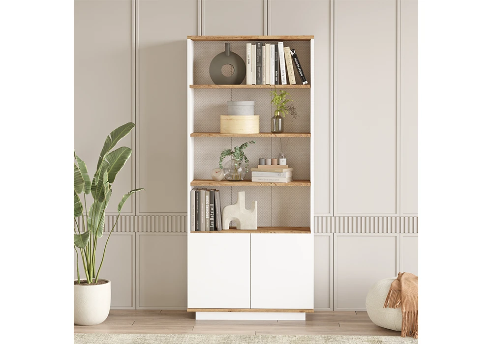 Étagère 2 Portes (Collection Blanca)