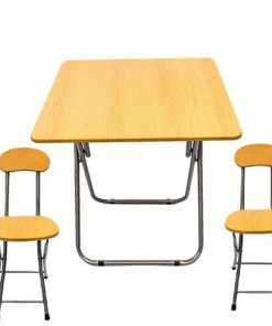 Table Pliante + 2 Chaises