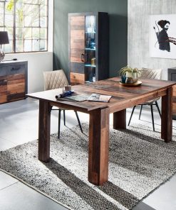 Table à Manger avec Allonge (Collection Industrielle Indy)