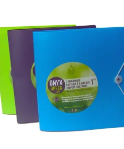 Onyx & Green - Cartable à 3 anneaux