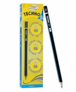 Crayon à papier TECHNO 4B – Paquet de 12