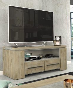 Meuble TV 2 Tiroirs (Collection Norton)