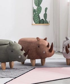 Pouf Enfant Rhinocéros