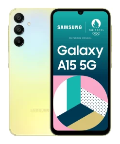 Samsung Galaxy A15 5G SM-A156B – 128GB – Jaune- EU