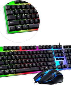 Clavier souris et tapis de souris gamer