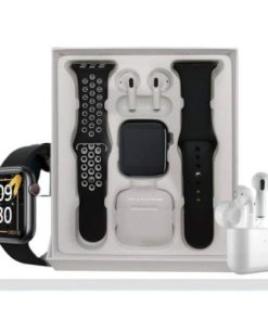 Smart Watch PRO MAX Montre connectée + Écouteurs Bluetooth sans fil + 2 Bracelets