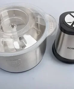 Hachoir à viande électrique en acier inoxydable