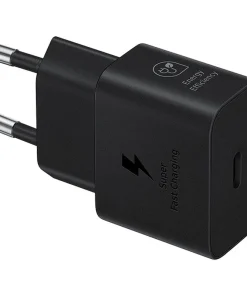 Adaptateur secteur USB-C Samsung 25 W – EP-T2510NBEGEU – Original en vrac – Noir