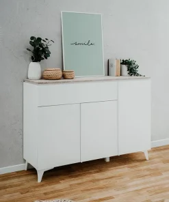 Bahut Bas 3 Portes 1 Tiroir (Collection Bertrix/Onex)