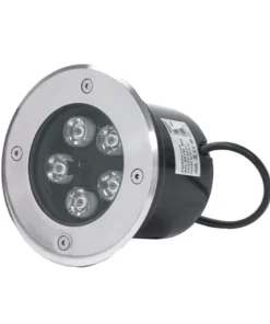 Spot LED Extérieur Encastrable IP65 220V Sol 5W 80° Ø130